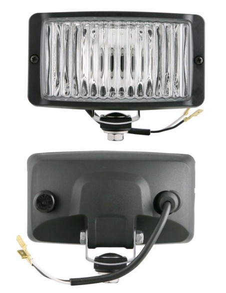 2x Nebelscheinwerfer Scheinwerfer 12V 24V H3 Halogen IP65 E20 mit Glühbirnen