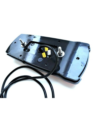 7 Funktionen LED Rückleuchte links Neon Effekt dynamischer Blinker mit Dreieck