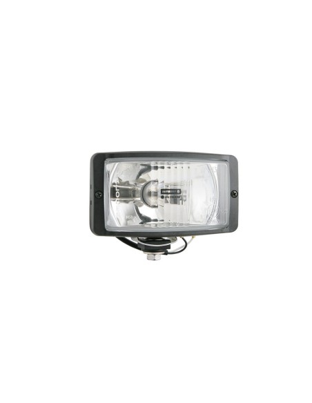 2x Fernscheinwerfer Scheinwerfer 138x78x68 mm 12V H3 Halogen E20 mit Glühbirnen