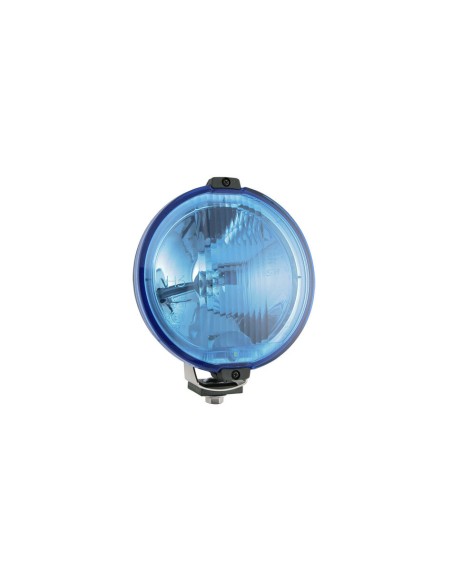 Blau rund Fernscheinwerfer 183 mit 12V LED Ring Positionslicht mit Glühbirnen
