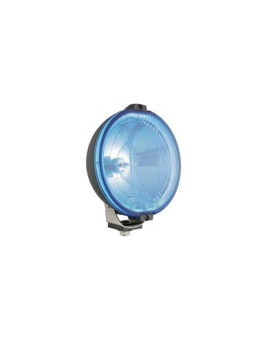 Blau rund Fernscheinwerfer 183 mit 12V LED Ring Positionslicht mit Glühbirnen