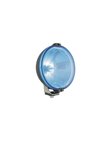 Blau rund Fernscheinwerfer 183 mit 12V LED Ring Positionslicht mit Glühbirnen