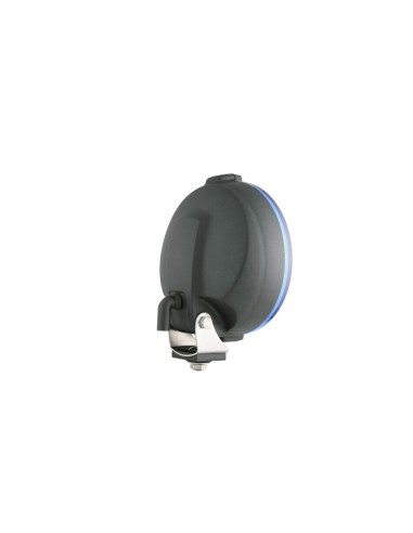 Blau rund Fernscheinwerfer 183 mit 12V LED Ring Positionslicht mit Glühbirnen