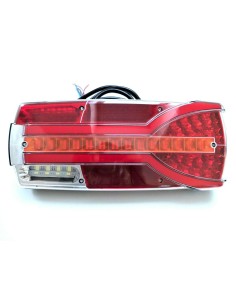 7 Funktionen LED Rückleuchte rechts Neon Effekt dynamischer Blinker mit Dreieck 2