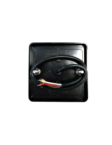 2x 3 Funktionen 10 LED Rückleuchte 100x100x21 E4 LKW PKW Anhänger mit 2x Dreieck