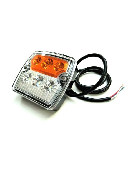 2x LED Blink-Positionsleuchte und 2x LED Rückleuchte 12V 24V LKW PKW Anhänger