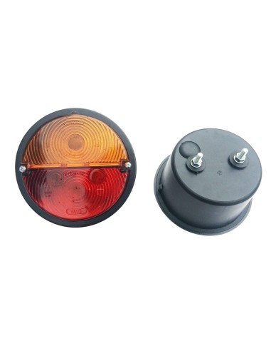 2x Rückleuchte Heckleuchte Trecker Blinker Schlepper Oldtimer mit Glühbirnen SET
