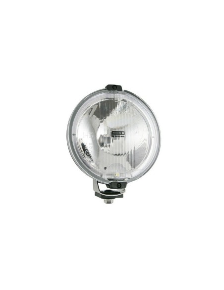 Fernscheinwerfer H3 Chrom LED Ring 12V Positionslicht 183 Zusatz mit Glühbirnen