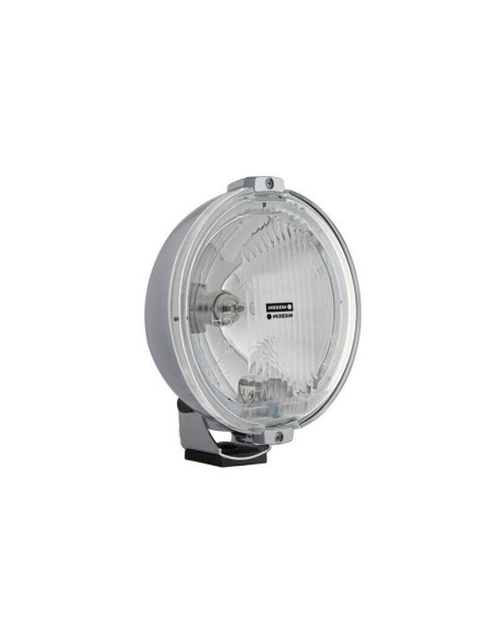 Fernscheinwerfer H3 Chrom LED Ring 12V Positionslicht 183 Zusatz mit Glühbirnen