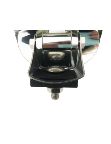 2x Fernscheinwerfer H3 Positionslicht 183 E20 mit Glühbirnen Chrom LED Ring 12V