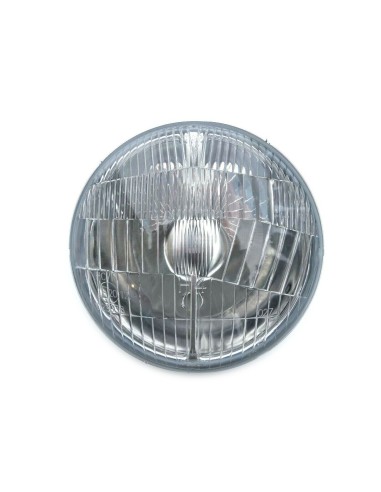 Scheinwerfer H4 Abblendlicht Positionslicht 12V 24V ø144 Metall  mit Glühbirnen