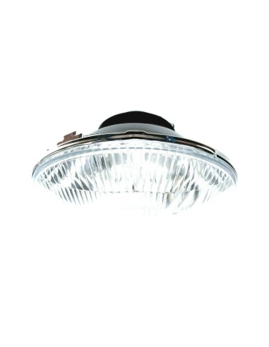 Scheinwerfer H4 Abblendlicht Positionslicht 12V 24V ø144 Metall  mit Glühbirnen