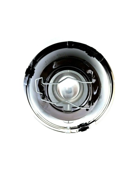 Scheinwerfer H4 Abblendlicht Positionslicht 12V 24V ø144 Metall  mit Glühbirnen