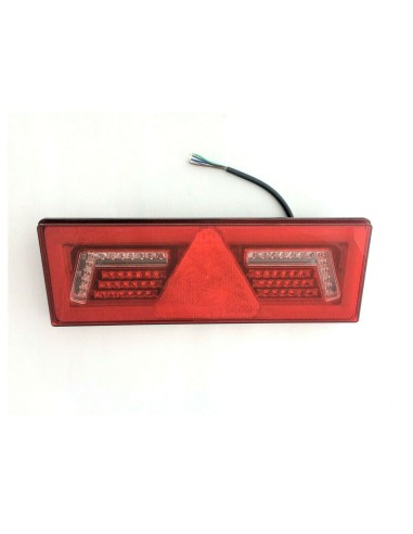 LED Rückleuchte rechts 6 Funktionen Neon Effekt 12/24V Traktor Bagger Kipper LKW