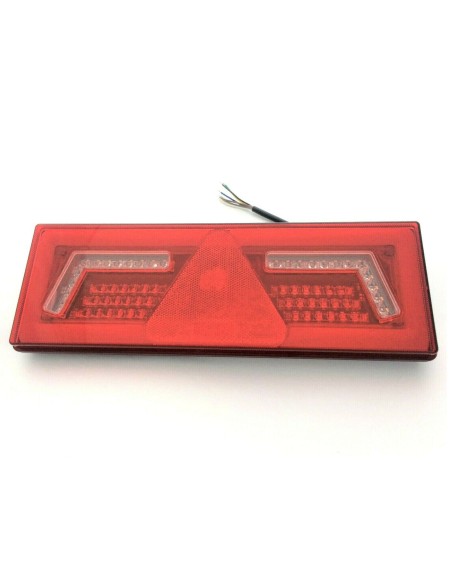 LED Rückleuchte rechts 6 Funktionen Neon Effekt 12/24V Traktor Bagger Kipper LKW