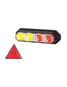 LED Rückleuchte Positions- Bremsleuchte Blinker LKW PKW Anhänger mit Dreieck