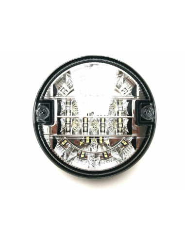 6x LED Rückleuchte Rund Nebelschlußleuchte Rückfahrleuchte Anhänger mit Dreieck