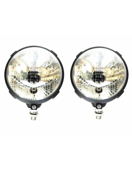 2x Scheinwerfer Schlepper Traktor Trekker Oldtimer Belarus Famulus mit Stecker