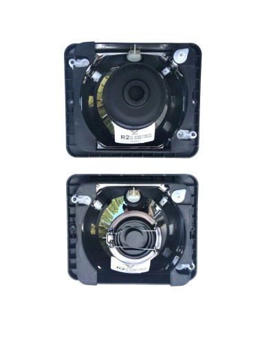 2x Scheinwerfer 12V 24V Traktor Schlepper IHC Fendt Farmer Favorit m. Glühbirnen