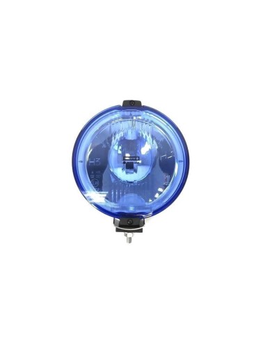2x Blau rund Fernscheinwerfer 183 m. 12V LED Ring Positionslicht mit Glühbirnen