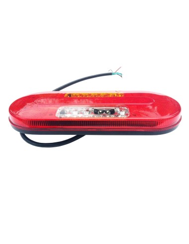 2x 5 Funktionen LED Rückleuchte 12V 24V E9 für LKW Anhänger Schlepper Traktor