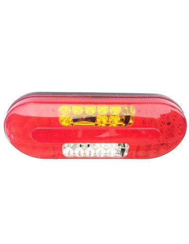 2x 5 Funktionen LED Rückleuchte 12V 24V E9 für LKW Anhänger Schlepper Traktor