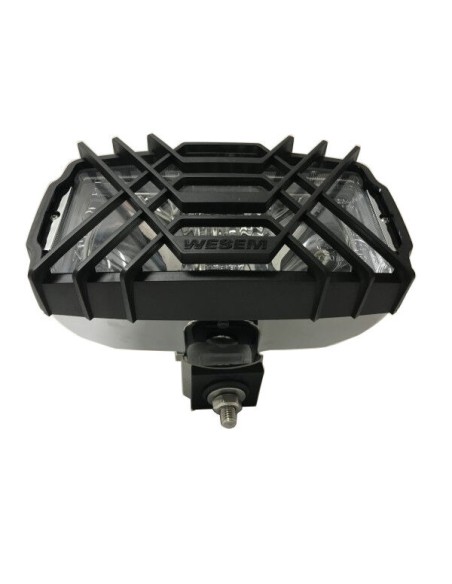 Chrom Scheinwerfer H3 Halogen Zusatzscheinwerfer 12V 24V E20 IP56 mit Glühbirnen