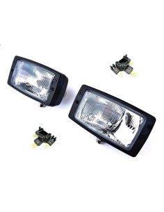 2x Hauptscheinwerfer Fernlicht Abblendlicht Positionslicht  1AB007145007 Stecker