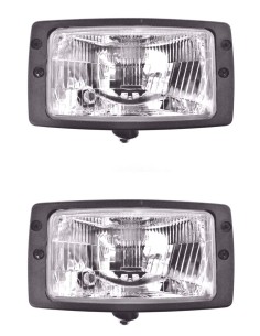 2x Hauptscheinwerfer Fernlicht Abblendlicht Positionslicht  1AB007145007 Stecker 2