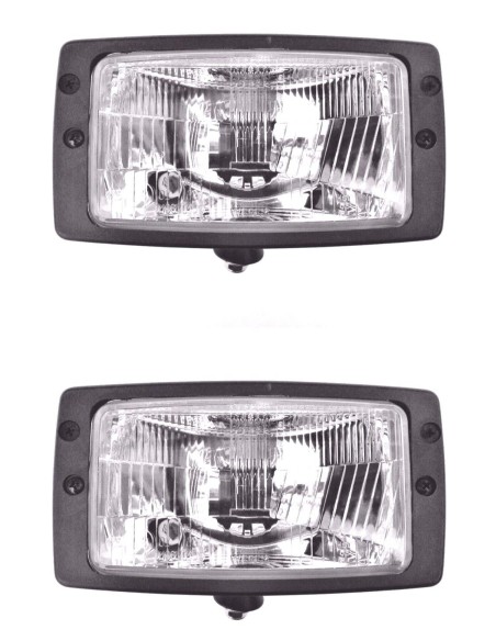 2x Hauptscheinwerfer Fernlicht Abblendlicht Positionslicht  1AB007145007 Stecker