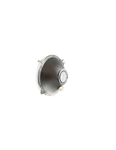 Scheinwerfer H4 Metall Rund ø178 12V 24V Positionslicht Abblendlicht mit Stecker