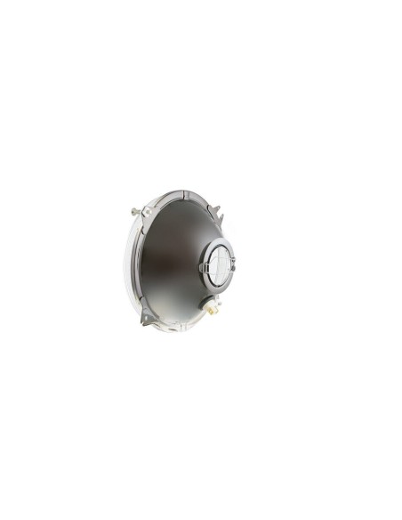 Scheinwerfer H4 Metall Rund ø178 12V 24V Positionslicht Abblendlicht mit Stecker