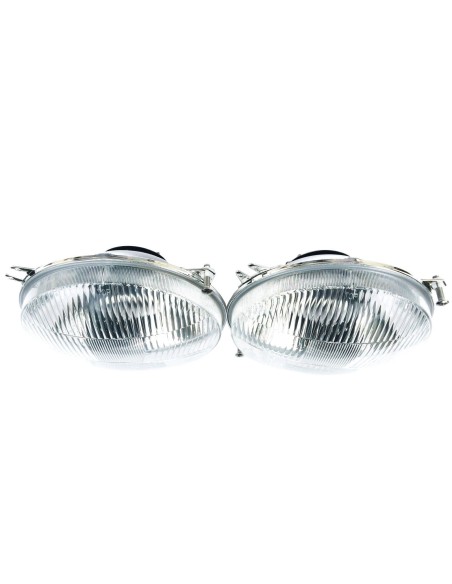 2x Scheinwerfer H4 Rund ø178 mm 12V 24V Positionslicht Abblendlicht mit Stecker