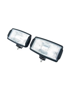 2x Nebelscheinwerfer 12V 24V H3 Nebellicht Zusatzscheinwerfer LKW mit Glühbirnen