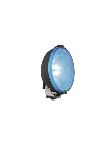 Fernscheinwerfer Blau Rund LED Ring 24V Positionslicht 183 mit Glühbirne