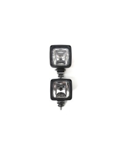 2x Arbeitsscheinwerfer Arbeitslampe H3 Halogen Offroad Traktor + 24V Glühbirnen