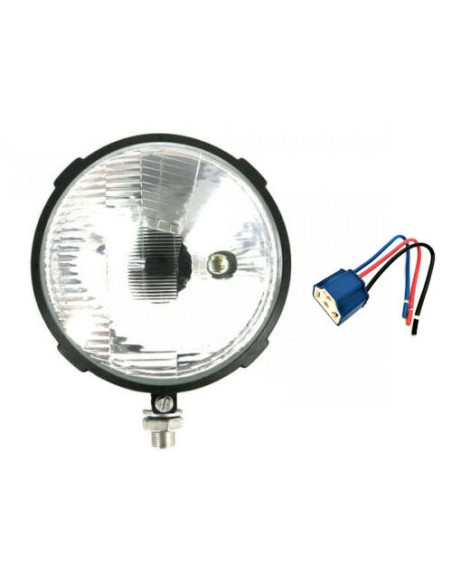 Traktorscheinwerfer links Positionslicht 12V 24V Zetor Ø161 E20 m. Lampenfassung