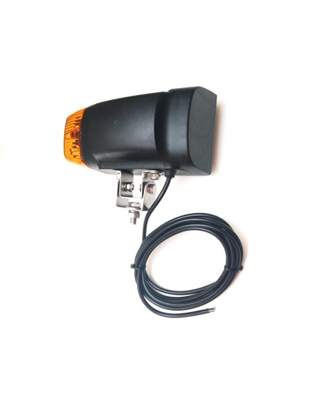 Scheinwerfer mit Blinker Links John Deere JCB Merlo Omegahalter mit Lampenschirm