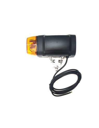 Scheinwerfer mit Blinker Links John Deere JCB Merlo Omegahalter mit Lampenschirm