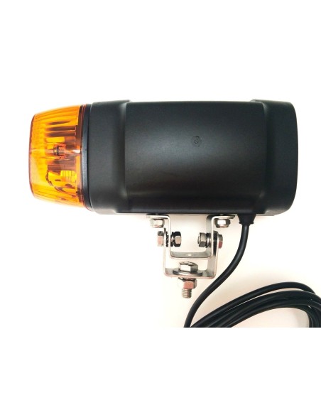 Scheinwerfer mit Blinker Links John Deere JCB Merlo Omegahalter mit Lampenschirm