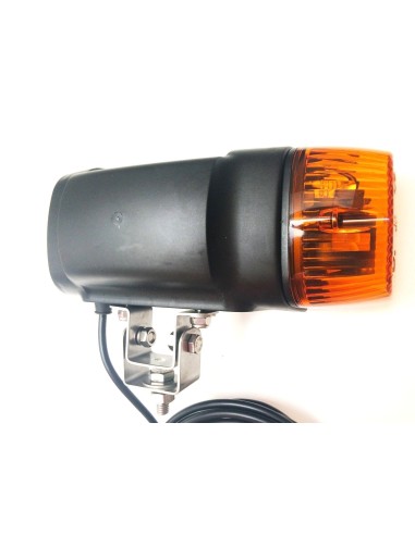 Scheinwerfer m. Blinker Rechts John Deere JCB Merlo Omegahalter mit Lampenschirm