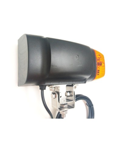 Scheinwerfer m. Blinker Rechts John Deere JCB Merlo Omegahalter mit Lampenschirm