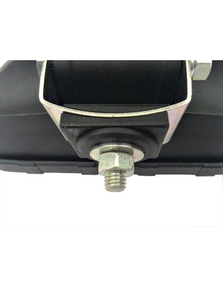 2x Fernscheinwerfer Halogen 195x95x88 12-24V mit Schutzgitter und Glühbirnen 12V