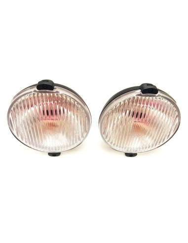 2x Nebelscheinwerfer Weiß 12V 24V Halogen Nebellicht Zusatzscheinwer Rund Ø152