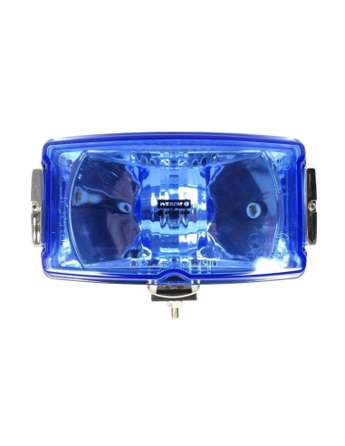 Scheinwerfer Fernscheinwerfer 220x123x120 Blau Chrom H3 Halogen mit Glühbirnen