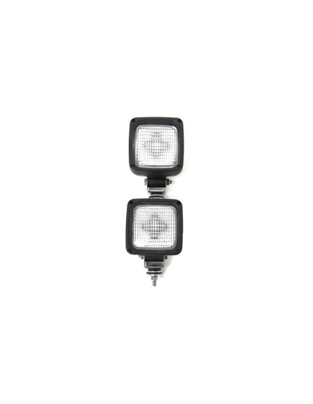 2x Arbeitsscheinwerfer  Halogen E20 mit Glühbirnen 12V H3  1GA 007 506-001