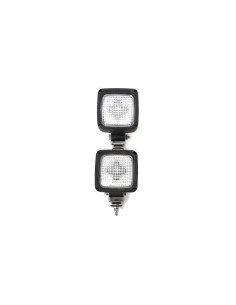 2x Arbeitsscheinwerfer Halogen E20  LKW mit H3 24V Glühbirnen 1GA 007 506-001