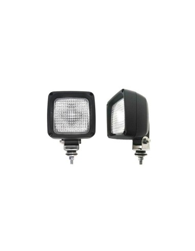 2x Arbeitsscheinwerfer Halogen E20  LKW mit H3 24V Glühbirnen 1GA 007 506-001