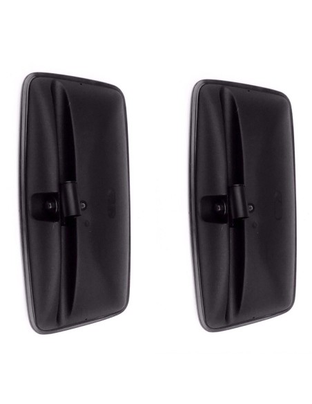 2x Außenspiegel Rückspiegel 410x205mm Traktor ø15-30mm mit Spiegelhalter Arm SET