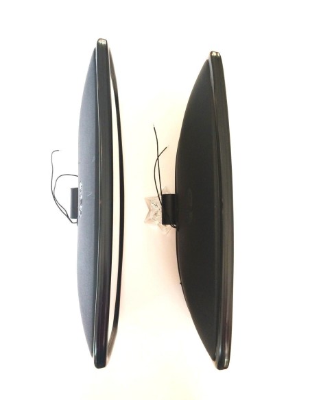 2x Außenspiegel Seitenspiegel Beheizt 400x205mm Traktor ø15-30 Spiegelhalter SET